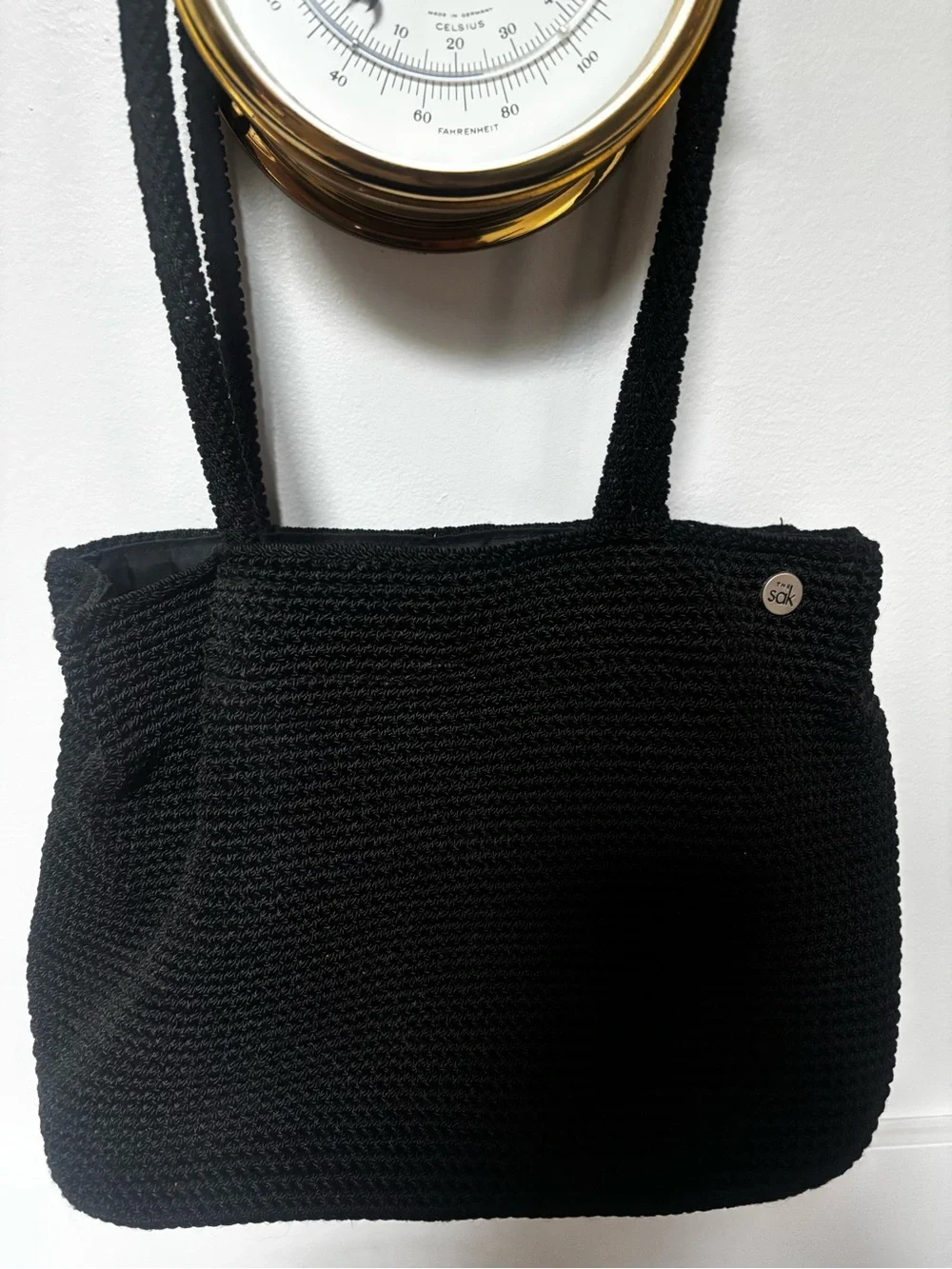 The Sak vintage crochet bag